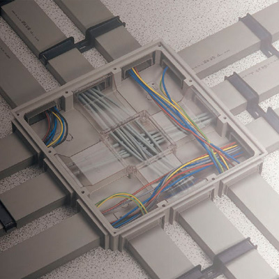 UFS Under floor Cable management system